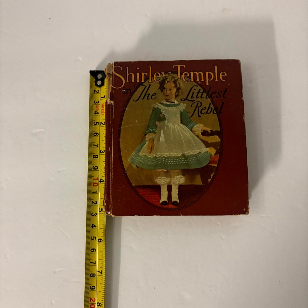 1935 Shirley Temple The Littlest Rebel Saalfield Photoplay Edition Book - Picture 11 of 13